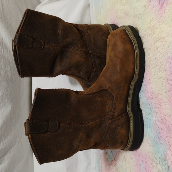 SALE! Wolverine Waterproof Plus Contour Welt Steel Toe Boots Sz.10 1/2M (X-100) - Picture 9 of 13